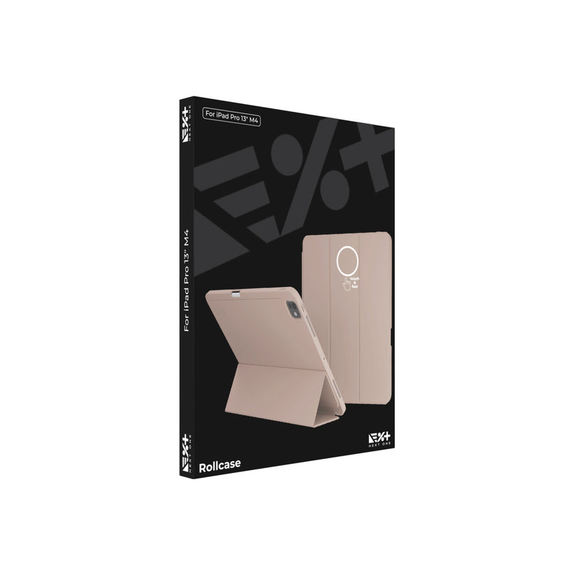 NEXT ONE PINK ROLLCASE FOR IPAD PRO 13" M4 - iSTYLE BG