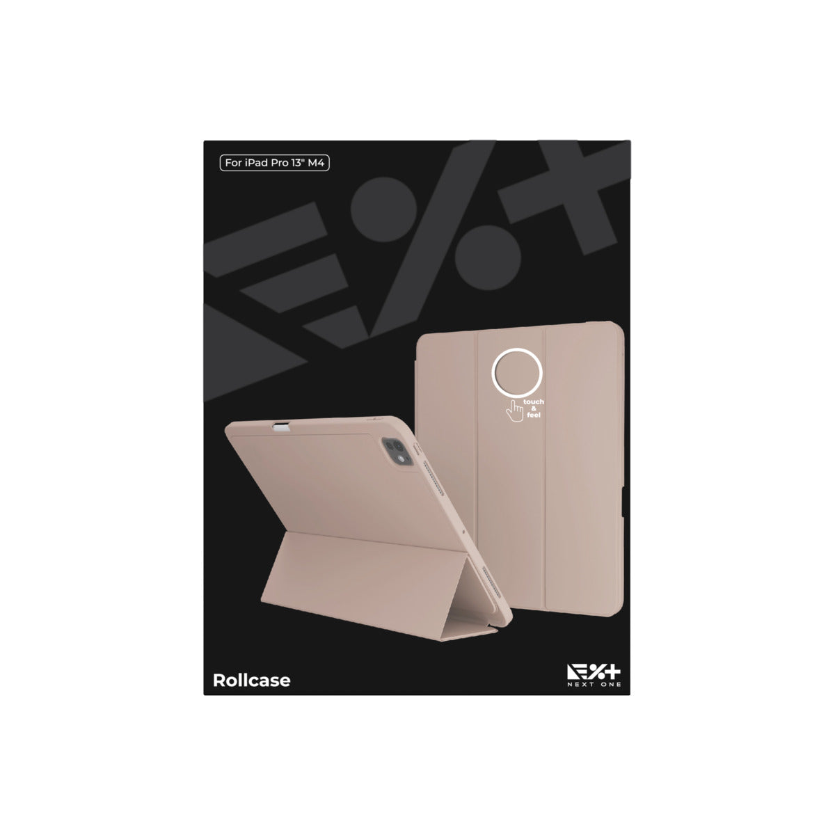 NEXT ONE PINK ROLLCASE FOR IPAD PRO 13" M4 - iSTYLE BG