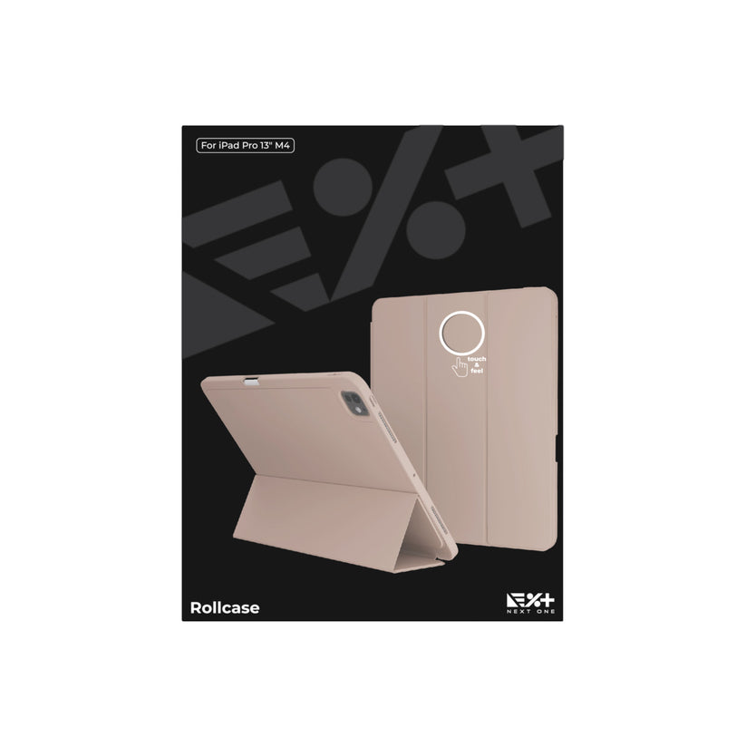 NEXT ONE PINK ROLLCASE FOR IPAD PRO 13" M4 - iSTYLE BG