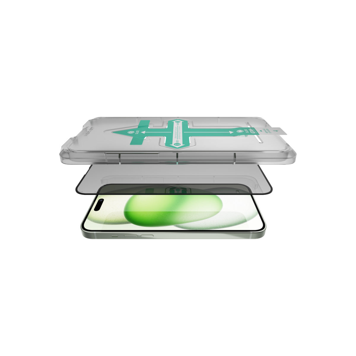 NEXT ONE ALL-ROUNDER PRIVACY GLASS SCREEN PROTECTOR FOR IPHONE 15 - iSTYLE BG
