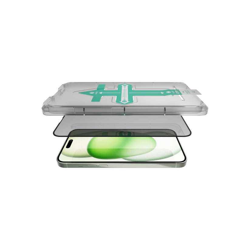NEXT ONE ALL-ROUNDER PRIVACY GLASS SCREEN PROTECTOR FOR IPHONE 15 - iSTYLE BG