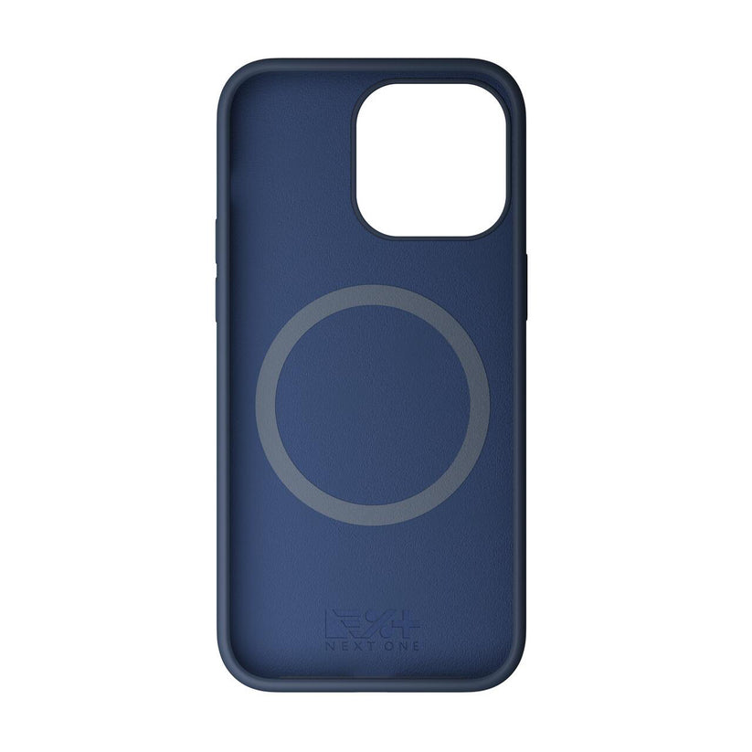NEXT ONE silicone case MagSafe compatible for iPhone 15 Pro | Royal Blue - iSTYLE BG
