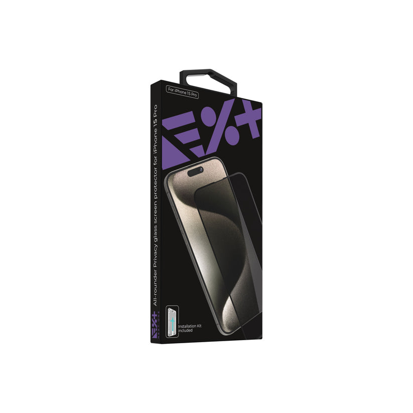 Протектор за екрана Privacy за iPhone 15 Pro от NEXT ONE - iSTYLE BG