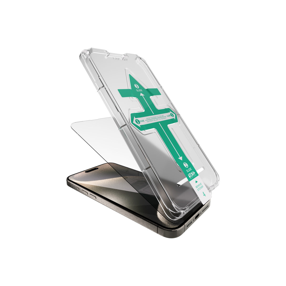 NEXT ONE Tempered glass screen protector for iPhone 15 Pro Max - iSTYLE BG