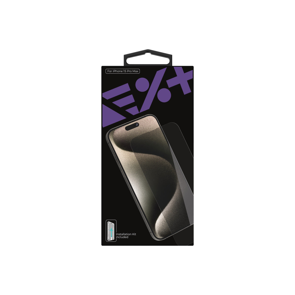 NEXT ONE Tempered glass screen protector for iPhone 15 Pro Max - iSTYLE BG