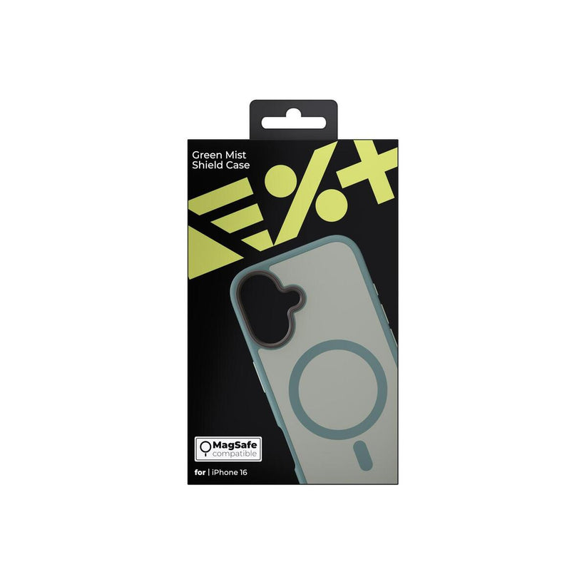 NEXT ONE GREEN MIST SHIELD CASE FOR iPhone 16 | MAGSAFE COMPATIBLE - iSTYLE BG