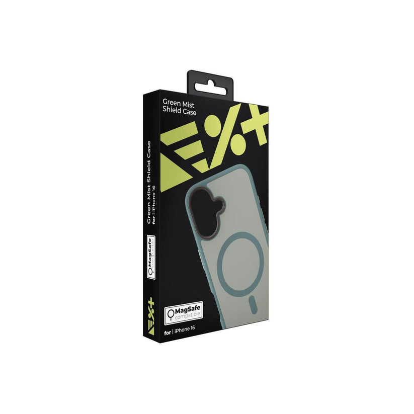 NEXT ONE GREEN MIST SHIELD CASE FOR iPhone 16 | MAGSAFE COMPATIBLE - iSTYLE BG