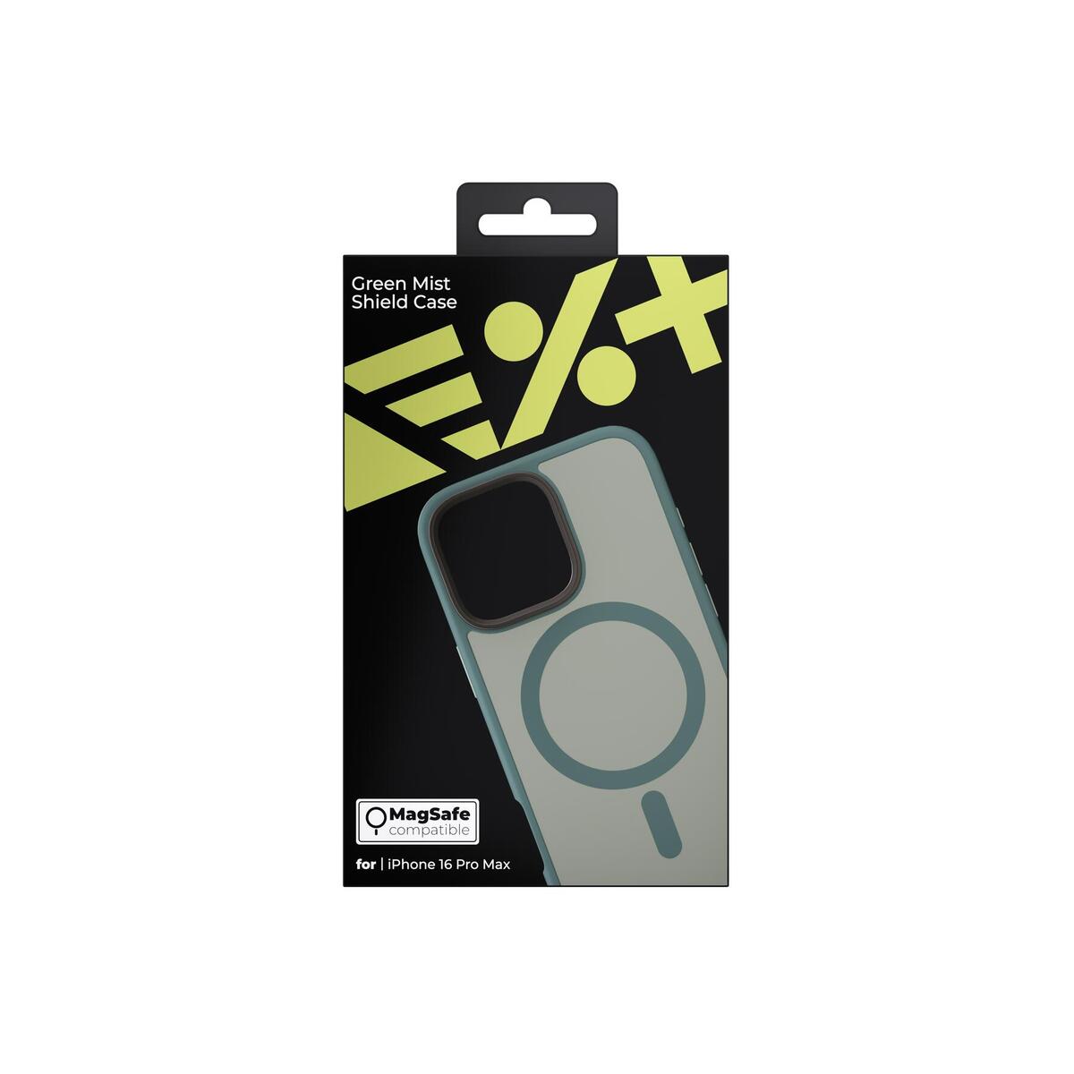 NEXT ONE GREEN MIST SHIELD CASE FOR iPhone 16 PRO MAX | MAGSAFE COMPATIBLE - iSTYLE BG