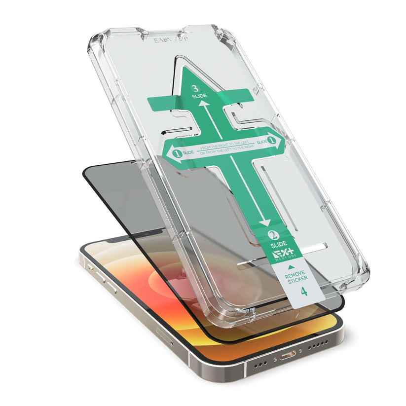 Privacy протектор за iPhone 13 и 13 Pro от NEXT - 3D стъкло - iSTYLE BG