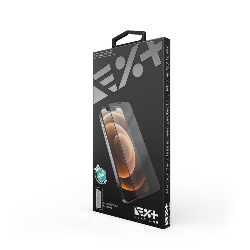 Протектор от край до край за iPhone 12 / Pro от NEXT ONE - iSTYLE BG
