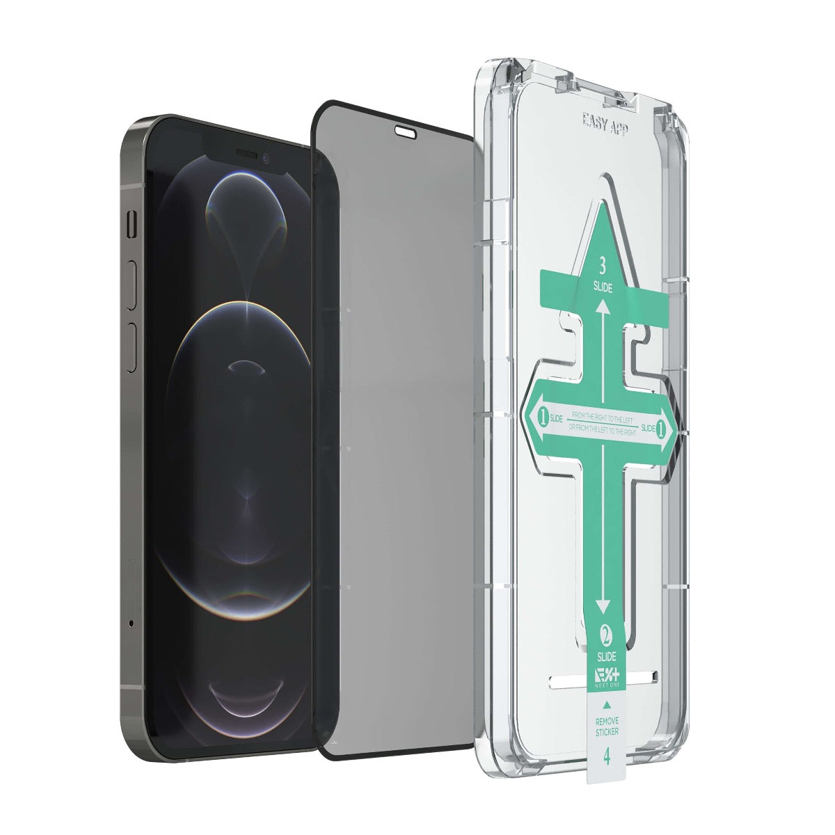 3D Privacy протектор за iPhone 12 Pro Max от NEXT ONE - iSTYLE BG