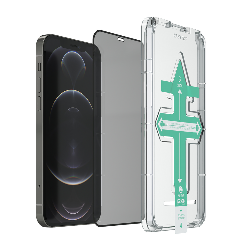 3D Privacy протектор за iPhone 12 Pro Max от NEXT ONE - iSTYLE BG