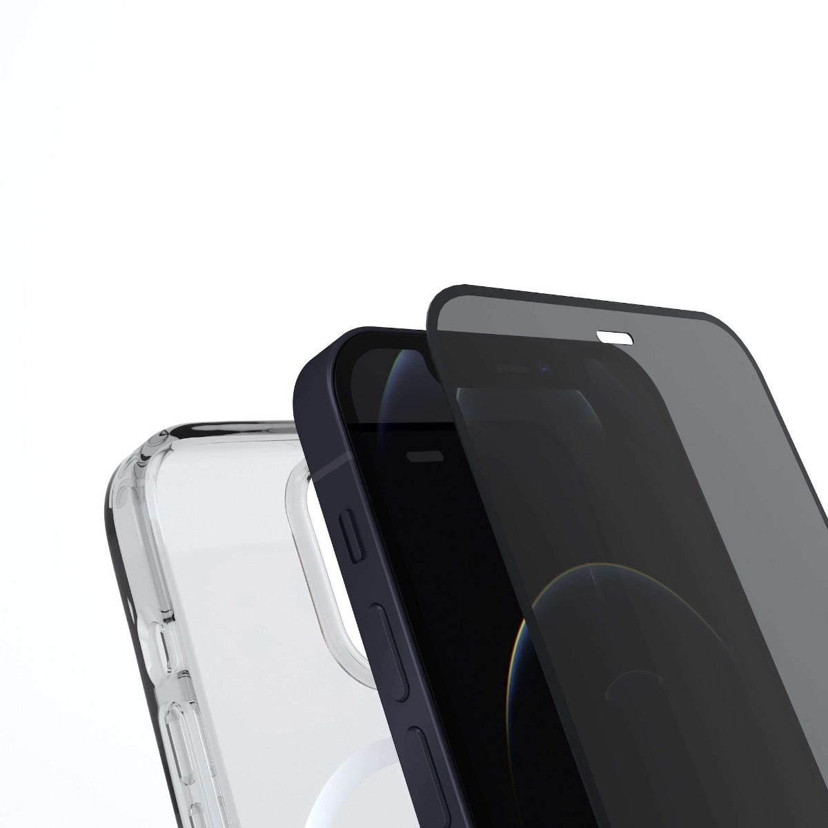 3D Privacy протектор за iPhone 12 Pro Max от NEXT ONE - iSTYLE BG