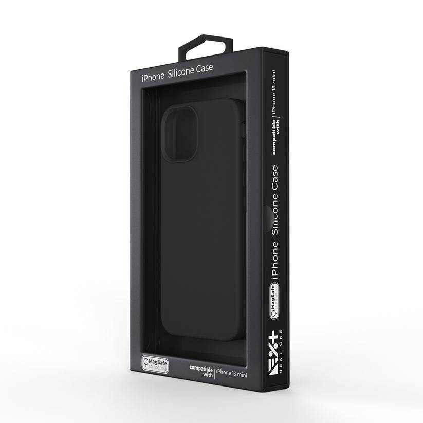 Кейс за iPhone 13 mini от NEXT - черен с MagSafe - iSTYLE BG