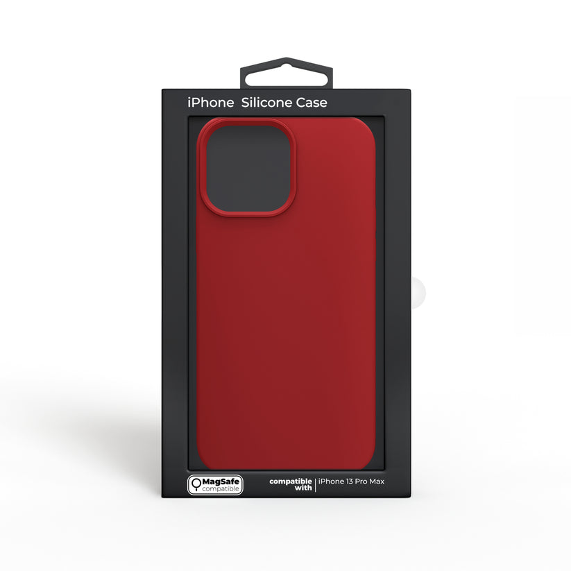Кейс за iPhone 13 Pro Max от NEXT - червен с MagSafe - iSTYLE BG