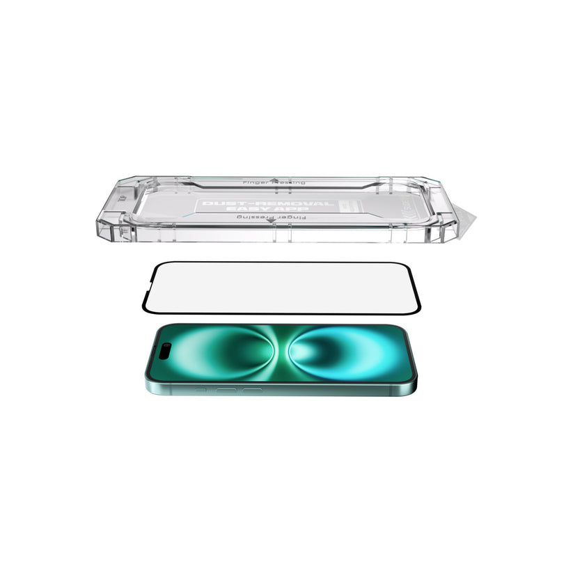 NEXT ONE All-rounder glass screen protector for iPhone 16 - iSTYLE BG