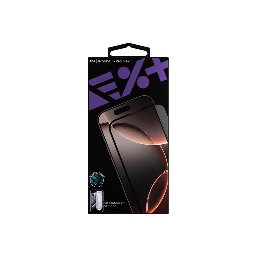 NEXT ONE All-rounder glass screen protector for iPhone 16 Pro Max - iSTYLE BG