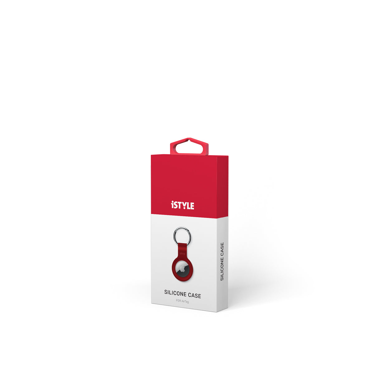 iSTYLE AIRTAG CASE - RED - iSTYLE BG