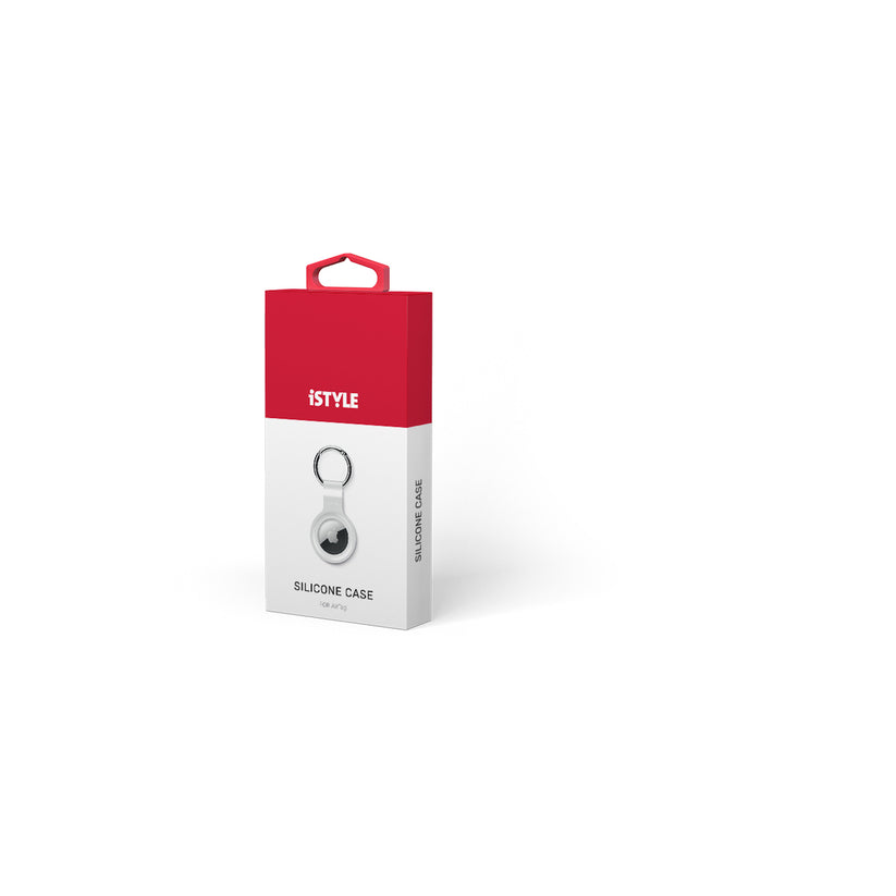 iSTYLE AIRTAG CASE - White - iSTYLE BG