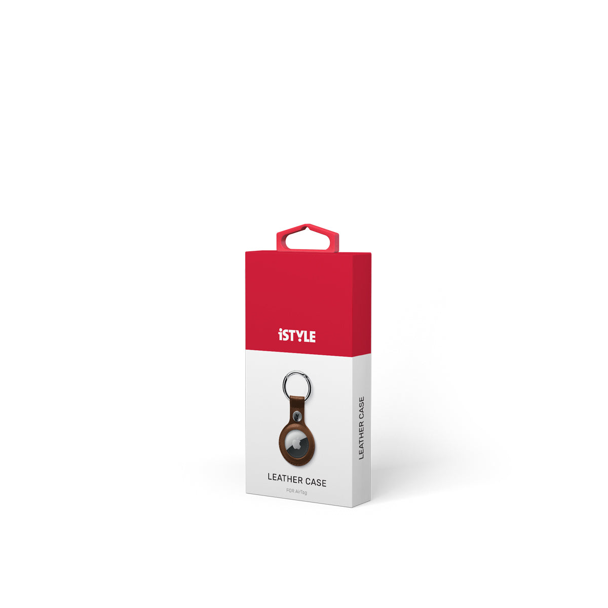 iSTYLE AIRTAG CASE - Brown - iSTYLE BG