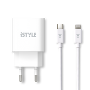 Комплект зарядно с кабел за iPhone от iStyle - iSTYLE BG