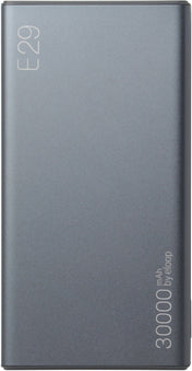 Тъмносива външна батерия ELOOP Е29 от EPICO 30 000 mAh - iSTYLE BG