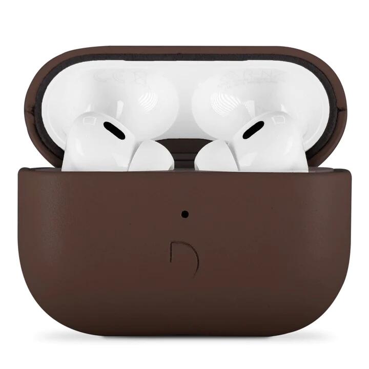 Decoded Leather Aircase for Airpods Pro Gen 2 / Airpods Pro Gen 1 Chocolate Brown - iSTYLE BG
