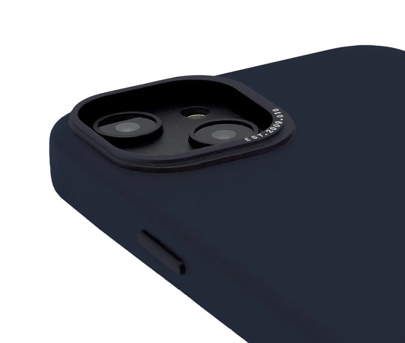 Decoded Leather Backcover, navy - iPhone 14 Plus - iSTYLE BG
