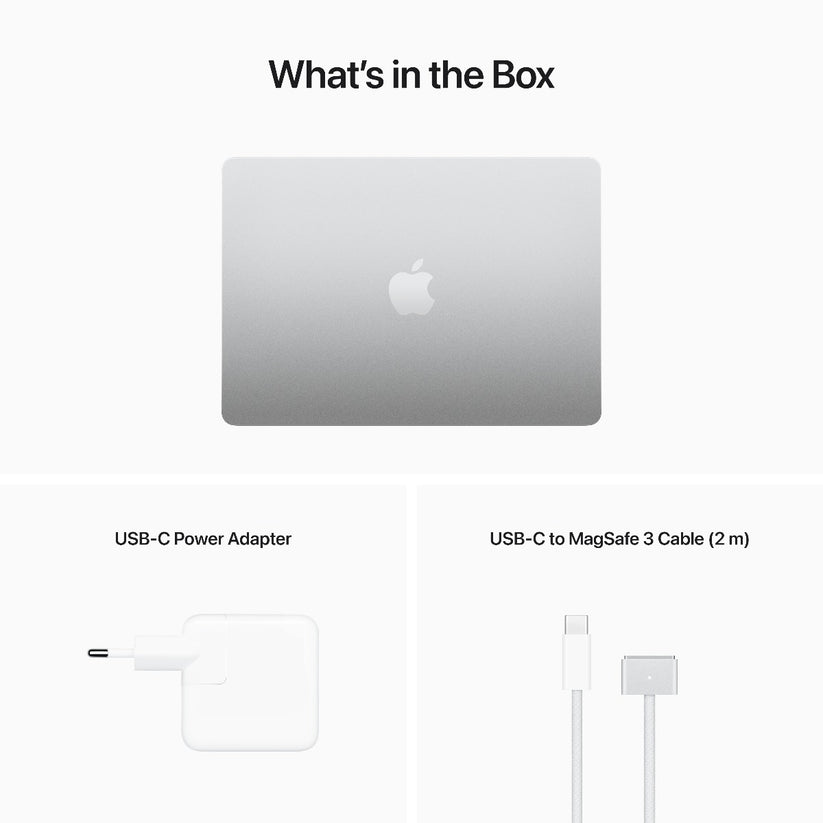 MacBook Air с M2 чип | 8GB памет | 512 GB - Silver - iSTYLE BG