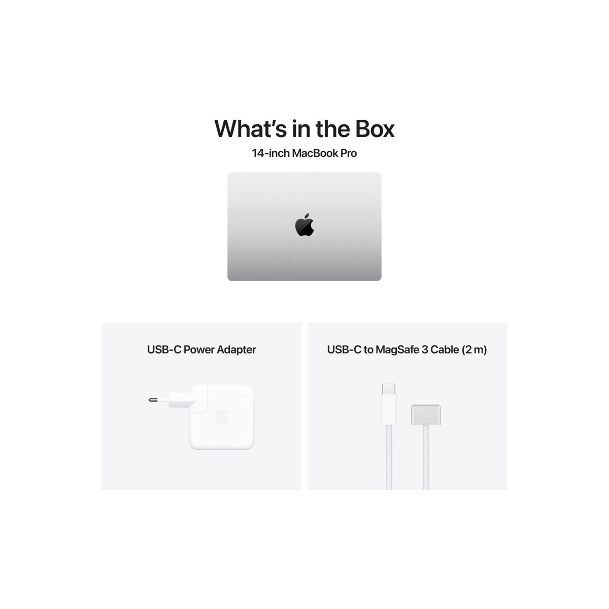 MacBook Pro 14" NANO-TEXTURE с М4 Pro чип с 12 ядрен CPU и 16 ядрен GPU |48GB памет |2TB SSD - Сребрист | EN Int - iSTYLE BG