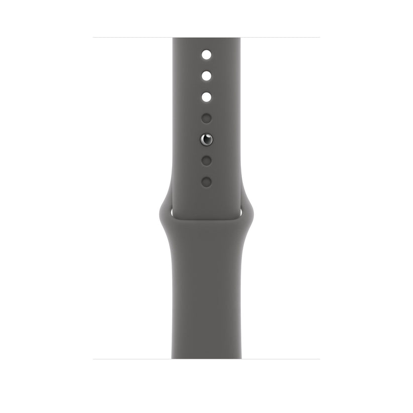 Apple Watch Series 11 GPS + Cellular 42mm Natural Titanium Case with Stone Grey Sport Band - S/M - iSTYLE BG
