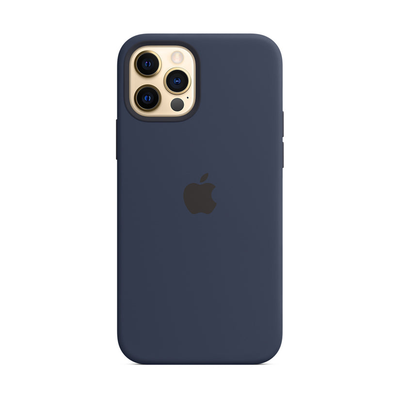 iPhone 12 | 12 Pro Silicone Case with MagSafe - Deep Navy - iSTYLE BG