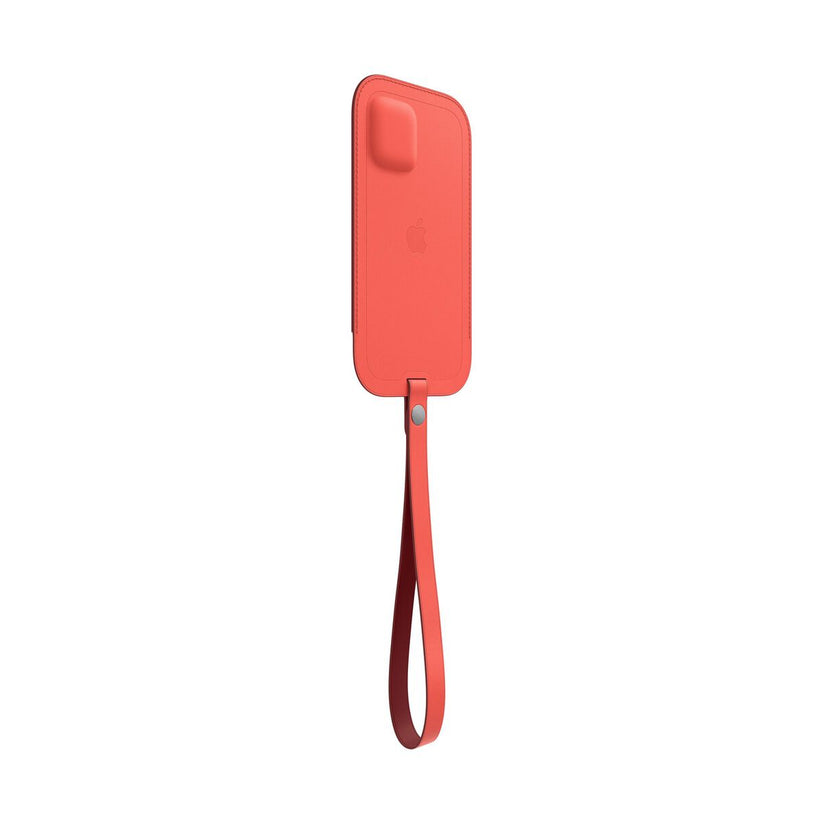 Apple iPhone 12 mini Leather Sleeve with MagSafe - Pink Citrus (Seasonal Nov 2020) - iSTYLE BG