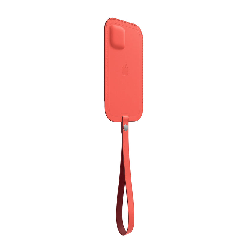 Apple iPhone 12 mini Leather Sleeve with MagSafe - Pink Citrus (Seasonal Nov 2020) - iSTYLE BG