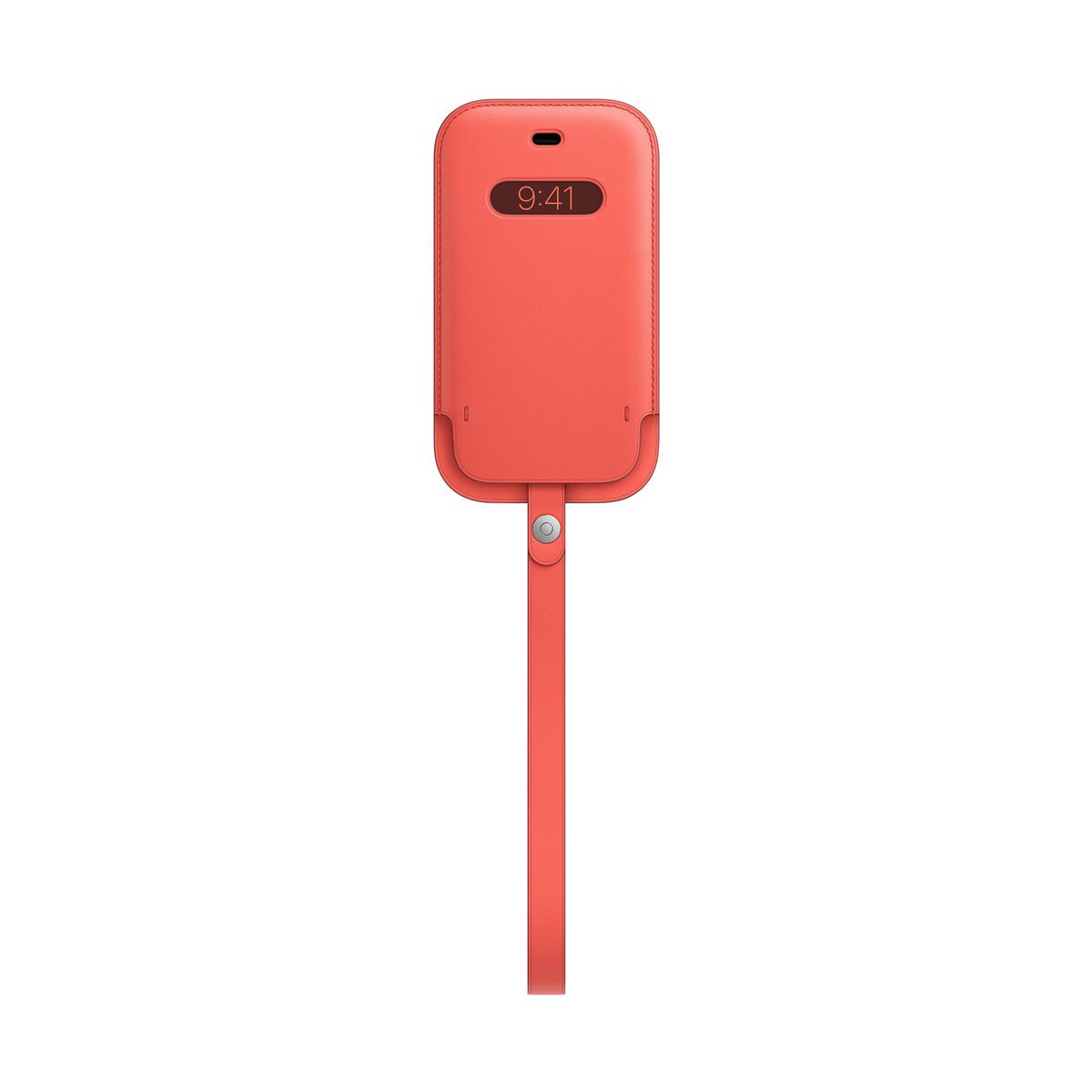 Apple iPhone 12 mini Leather Sleeve with MagSafe - Pink Citrus (Seasonal Nov 2020) - iSTYLE BG