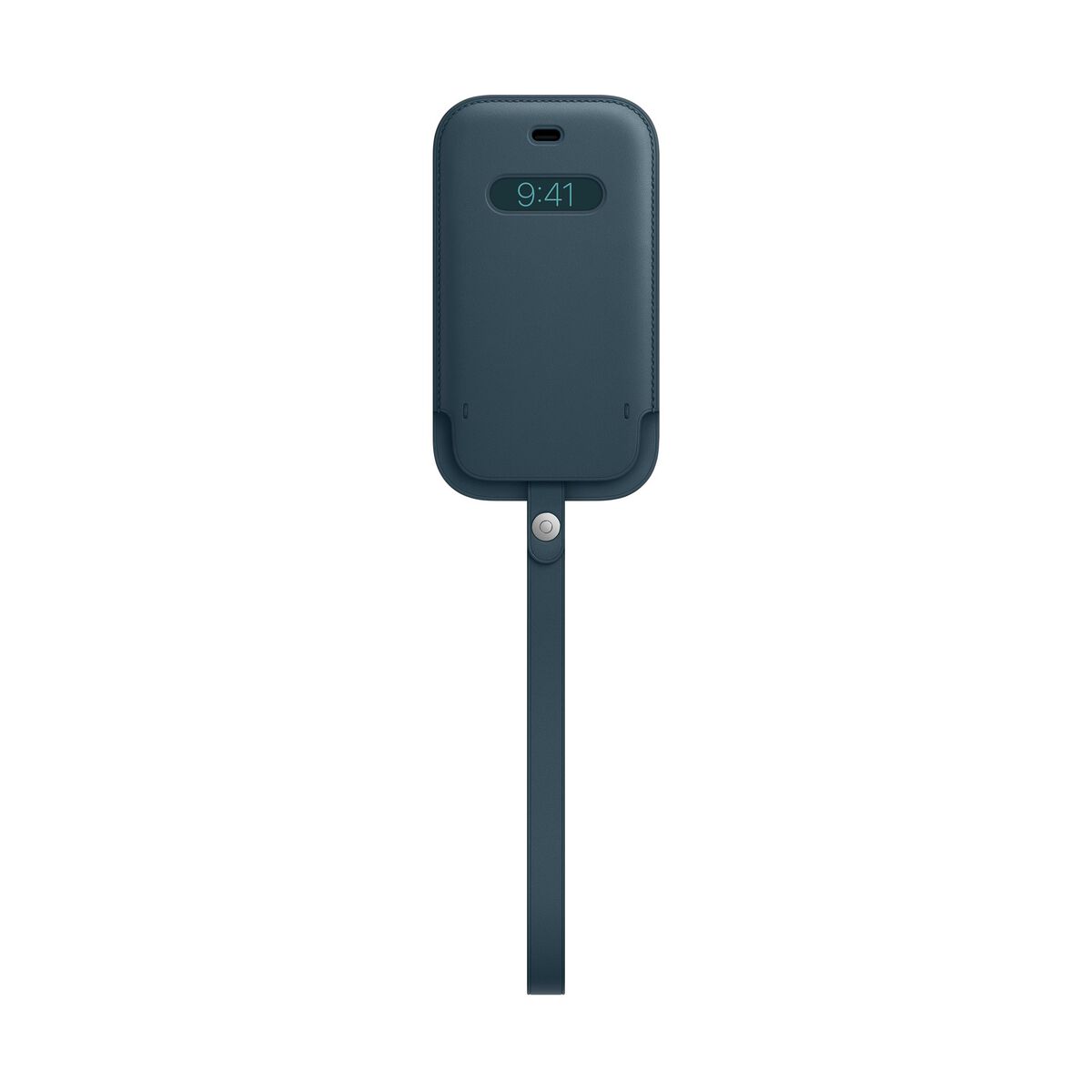 Apple iPhone 12 mini Leather Sleeve with MagSafe - Baltic Blue (Seasonal Nov 2020) - iSTYLE BG