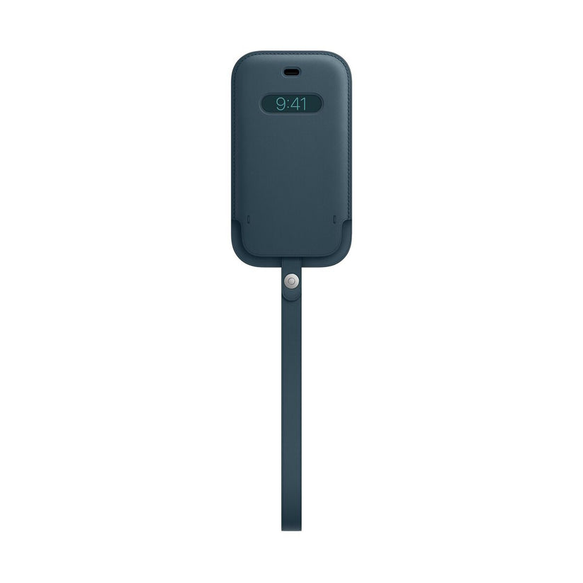 Apple iPhone 12 mini Leather Sleeve with MagSafe - Baltic Blue (Seasonal Nov 2020) - iSTYLE BG
