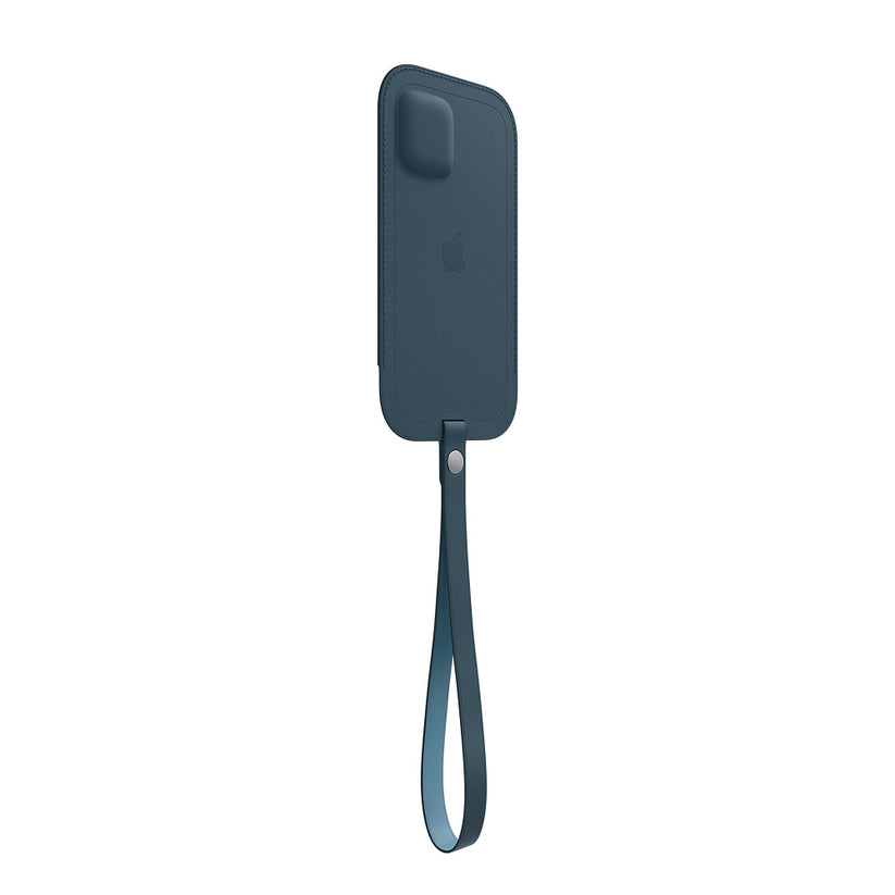 Apple iPhone 12 mini Leather Sleeve with MagSafe - Baltic Blue (Seasonal Nov 2020) - iSTYLE BG