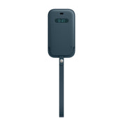Apple iPhone 12 mini Leather Sleeve with MagSafe - Baltic Blue (Seasonal Nov 2020) - iSTYLE BG