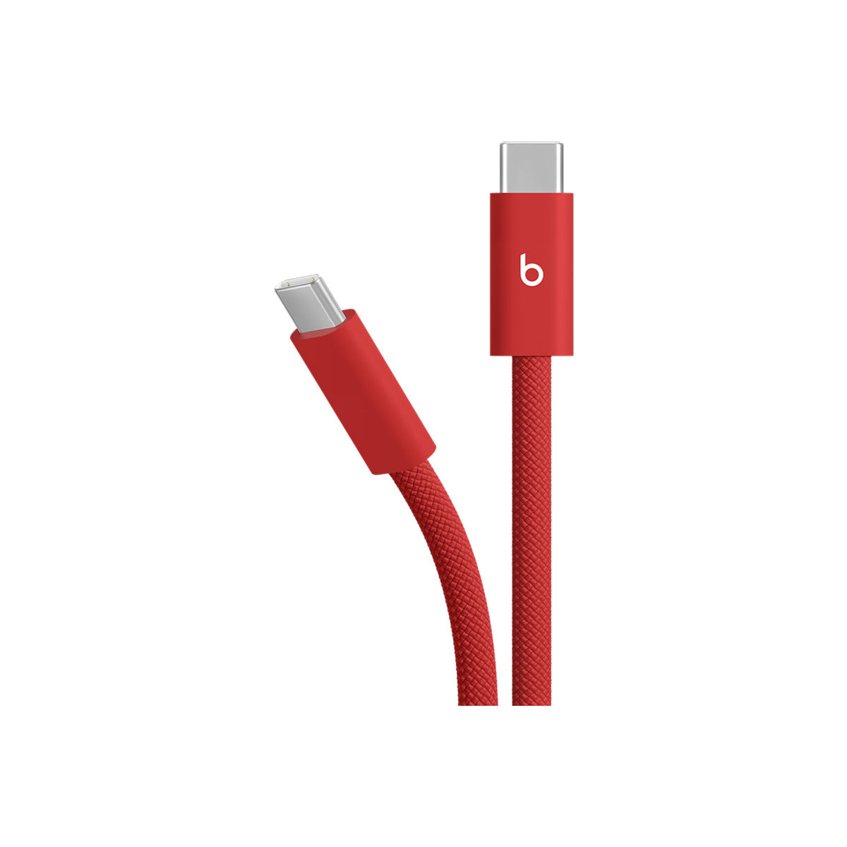 Beats 240W USB-C to USB-C Braided Cable (3 m ) - Rapid Red