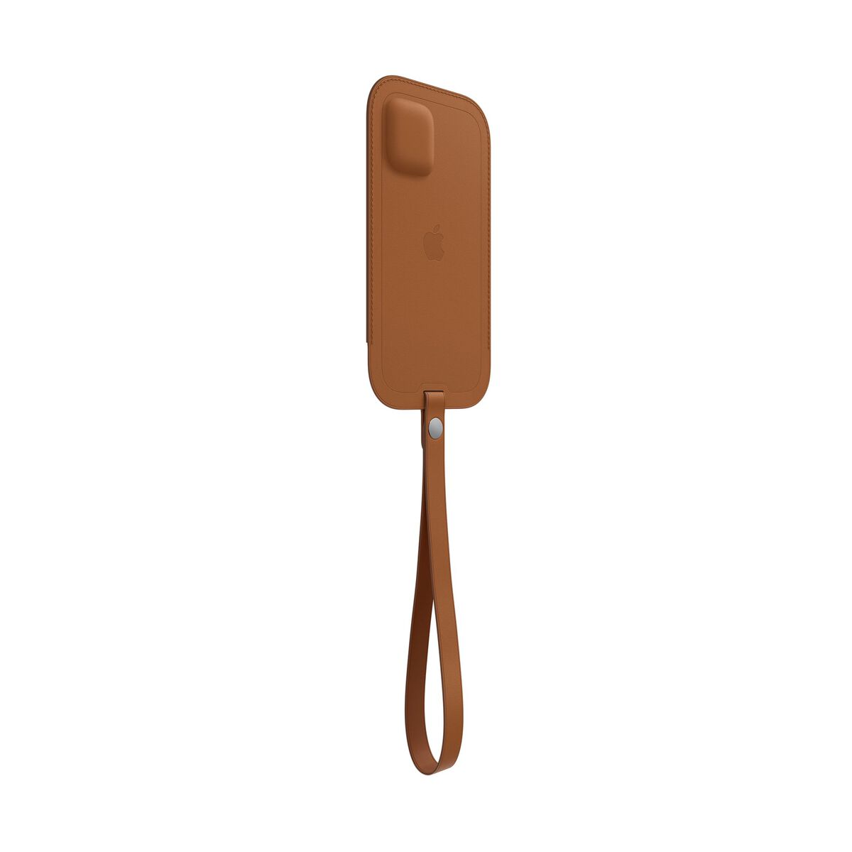 Apple iPhone 12|12 Pro Leather Sleeve with MagSafe - Saddle Brown - iSTYLE BG