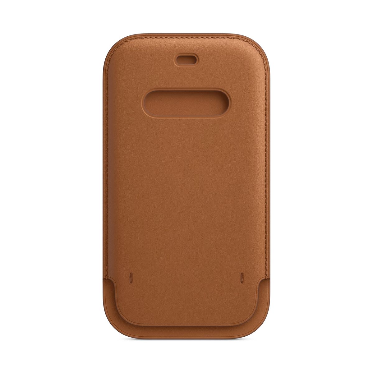 Apple iPhone 12|12 Pro Leather Sleeve with MagSafe - Saddle Brown - iSTYLE BG