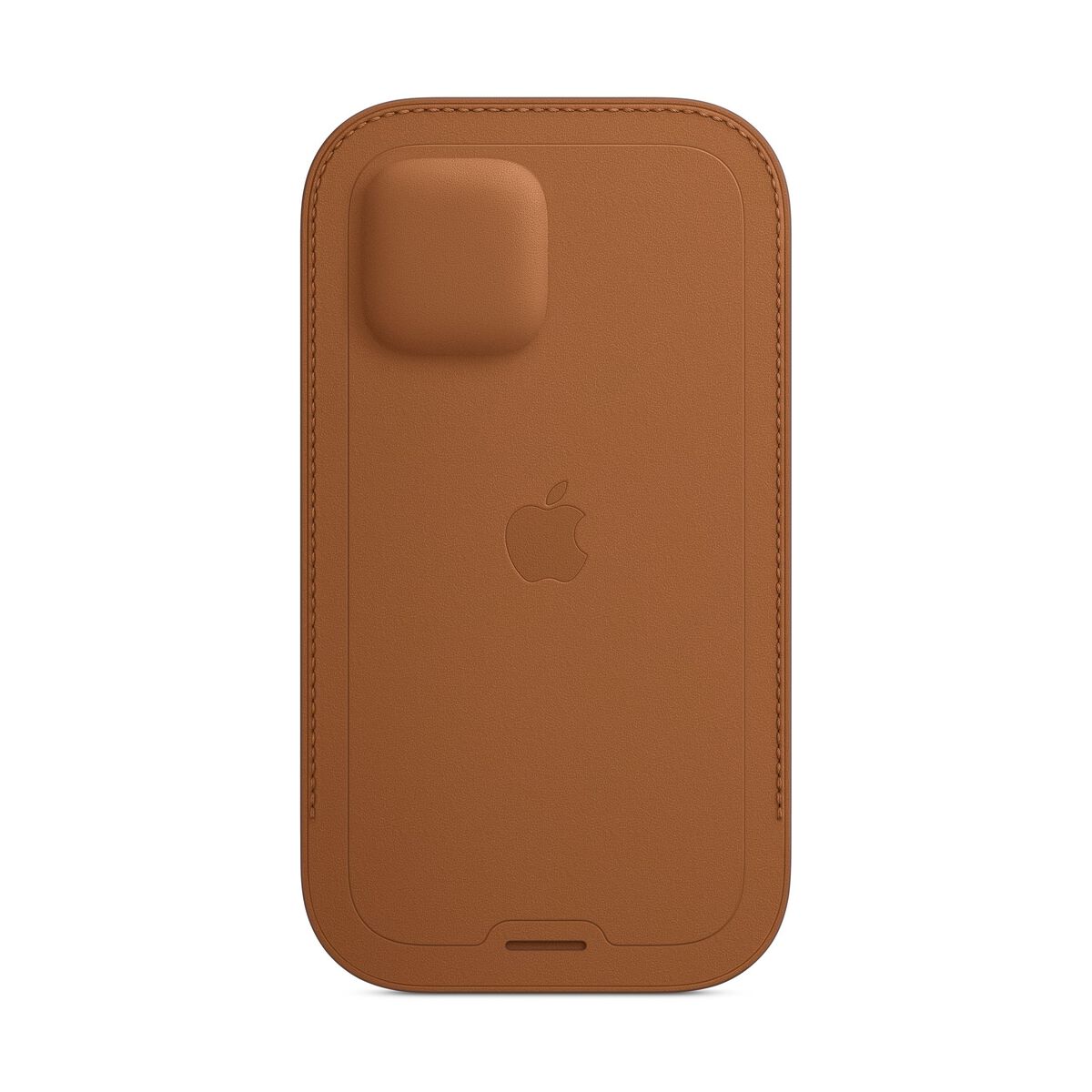 Apple iPhone 12|12 Pro Leather Sleeve with MagSafe - Saddle Brown - iSTYLE BG