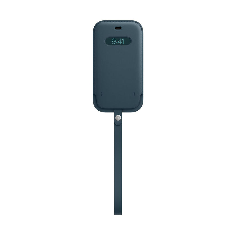 Apple iPhone 12|12 Pro Leather Sleeve with MagSafe - Baltic Blue (Seasonal Nov 2020) - iSTYLE BG