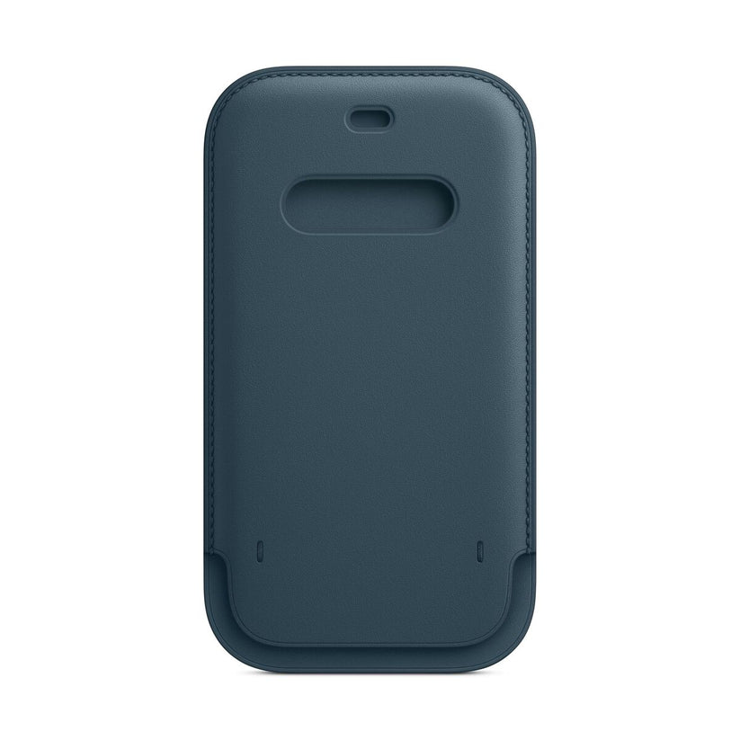 Apple iPhone 12|12 Pro Leather Sleeve with MagSafe - Baltic Blue (Seasonal Nov 2020) - iSTYLE BG