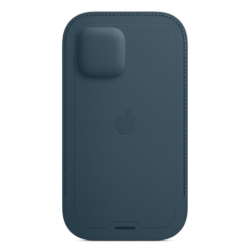 Apple iPhone 12|12 Pro Leather Sleeve with MagSafe - Baltic Blue (Seasonal Nov 2020) - iSTYLE BG