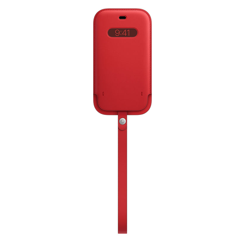 Apple iPhone 12|12 Pro Leather Sleeve with MagSafe - (PRODUCT)RED - iSTYLE BG