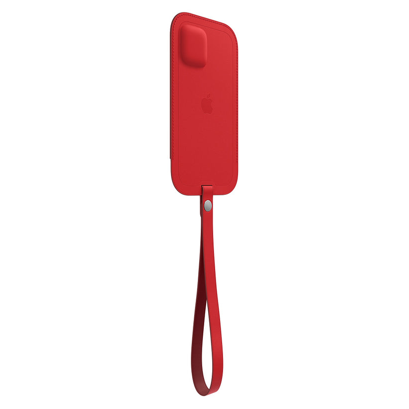 Apple iPhone 12|12 Pro Leather Sleeve with MagSafe - (PRODUCT)RED - iSTYLE BG