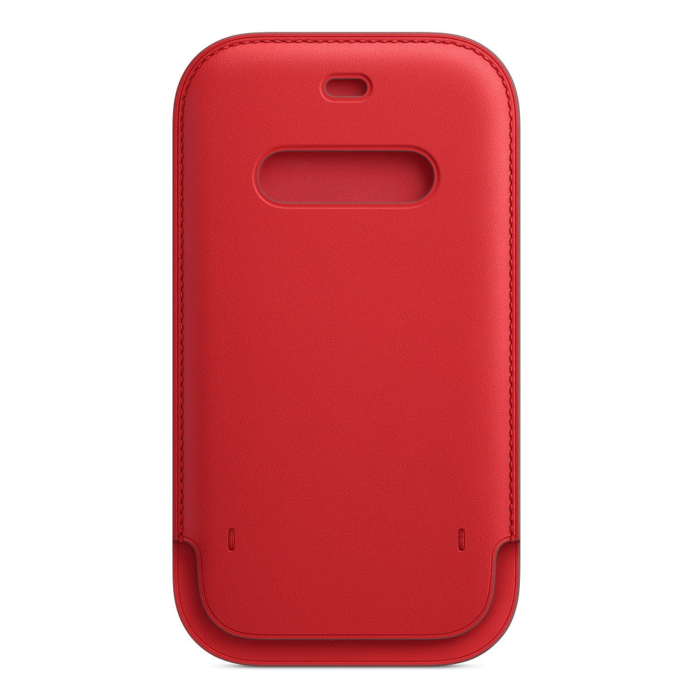 Apple iPhone 12|12 Pro Leather Sleeve with MagSafe - (PRODUCT)RED - iSTYLE BG