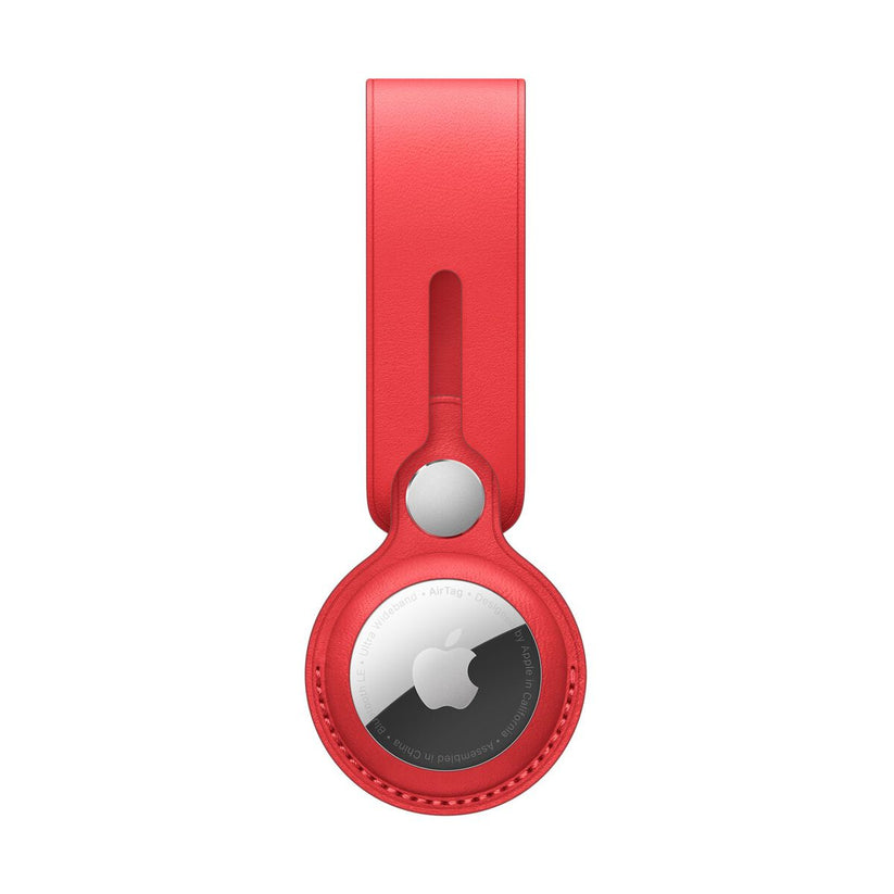 AirTag Leather Loop - (PRODUCT)RED - iSTYLE BG